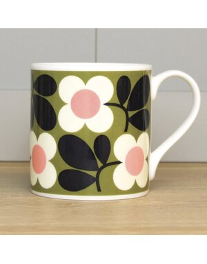 McLaggan Smith Orla Kiely Floret Green Mug