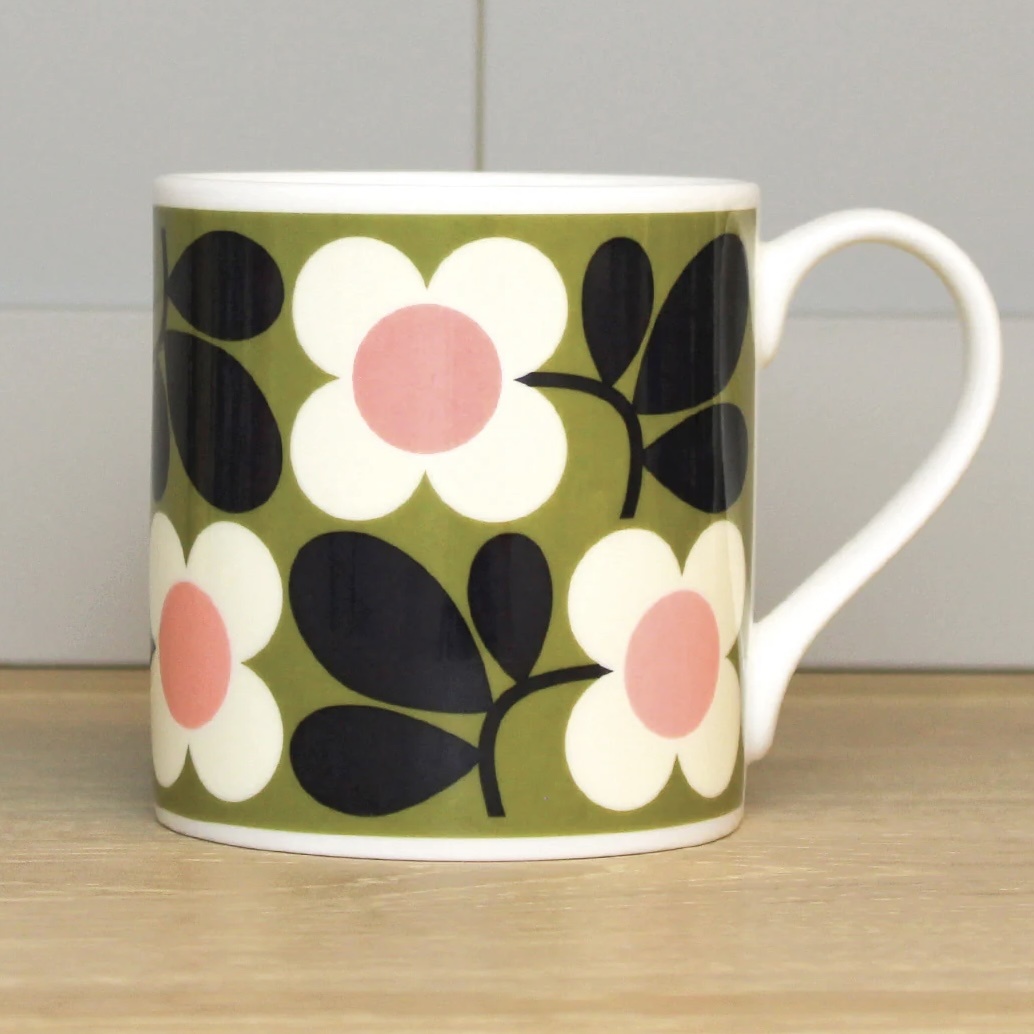 McLaggan Smith Orla Kiely Floret Green Mug