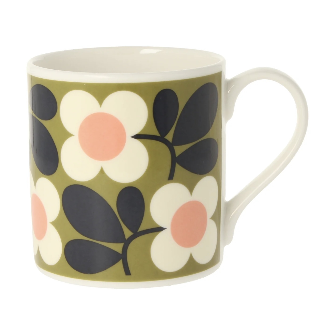 McLaggan Smith Orla Kiely Floret Green Mug