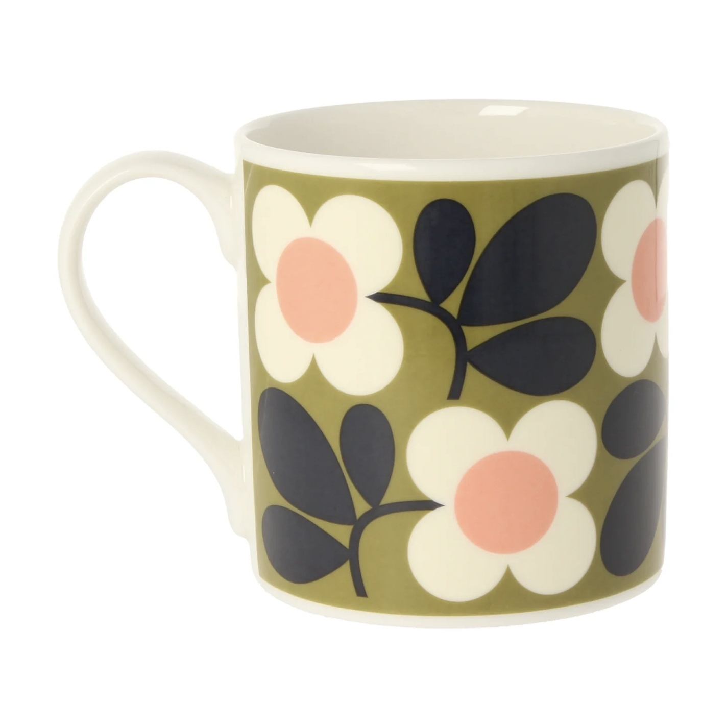 McLaggan Smith Orla Kiely Floret Green Mug