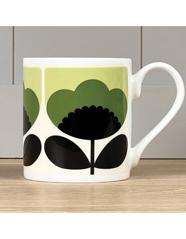 McLaggan Smith Orla Kiely Spring Bloom Green Mug