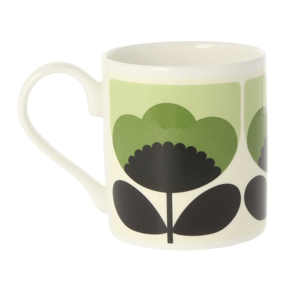 McLaggan Smith Orla Kiely Spring Bloom Green Mug