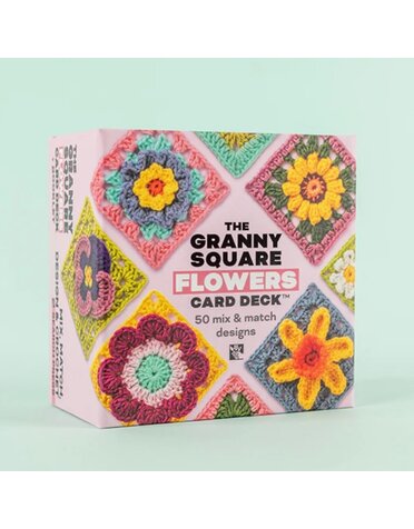 Search Press The Granny Square Flowers Card Deck