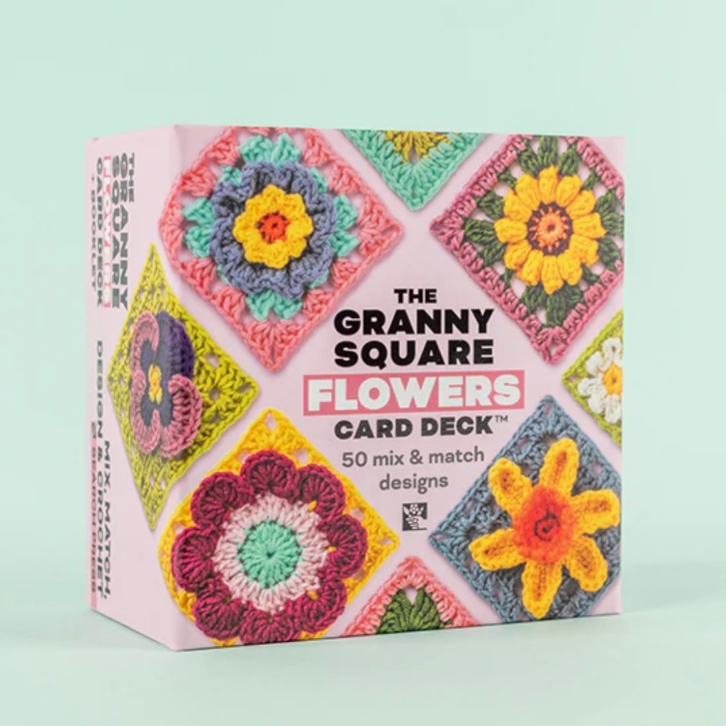 Search Press The Granny Square Flowers Card Deck