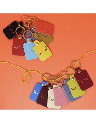 Boobs Keyring