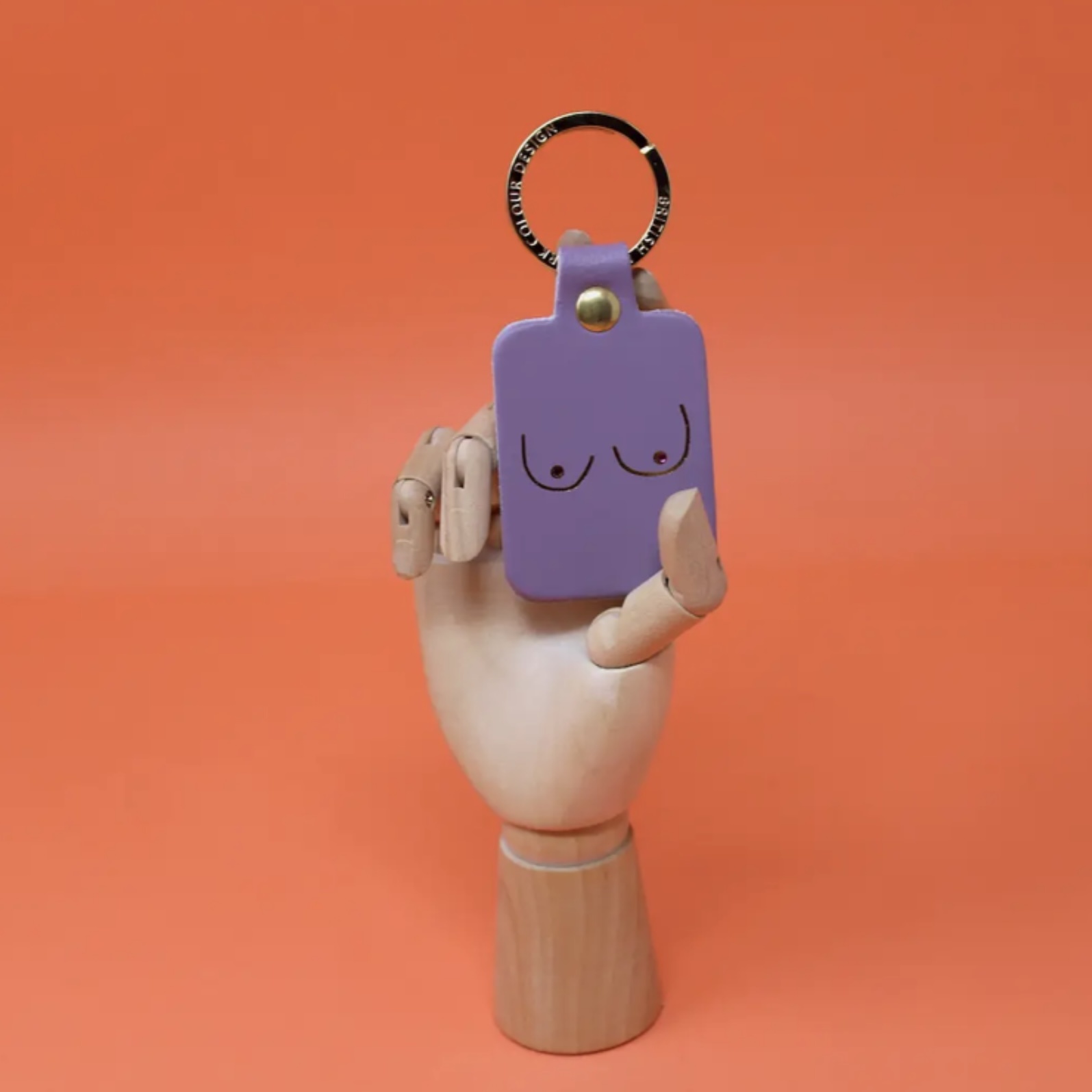 Boobs Keyring