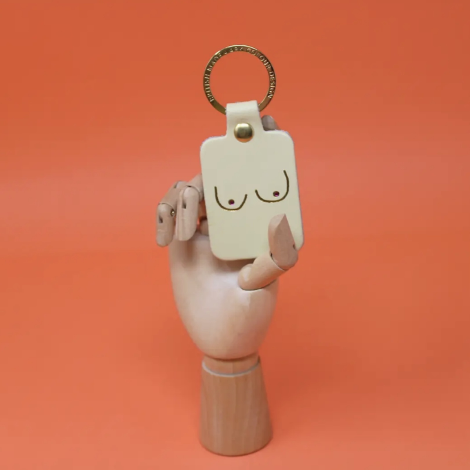 Boobs Keyring