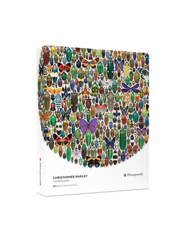 Pomegranate 500 Piece Circular Puzzle Macrocosm