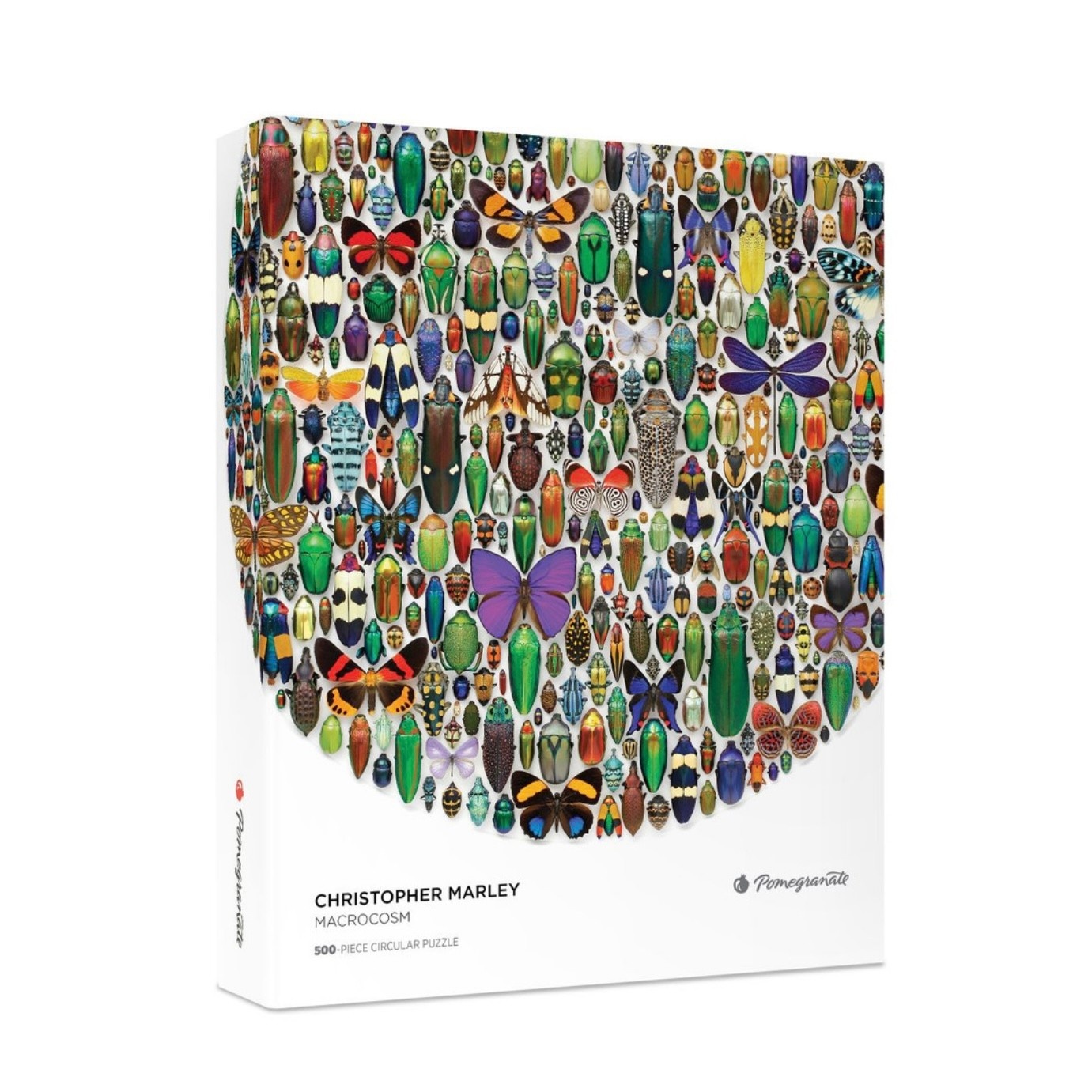Pomegranate 500 Piece Circular Puzzle Macrocosm