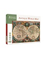 Pomegranate 1000 Piece Puzzle Antique World map