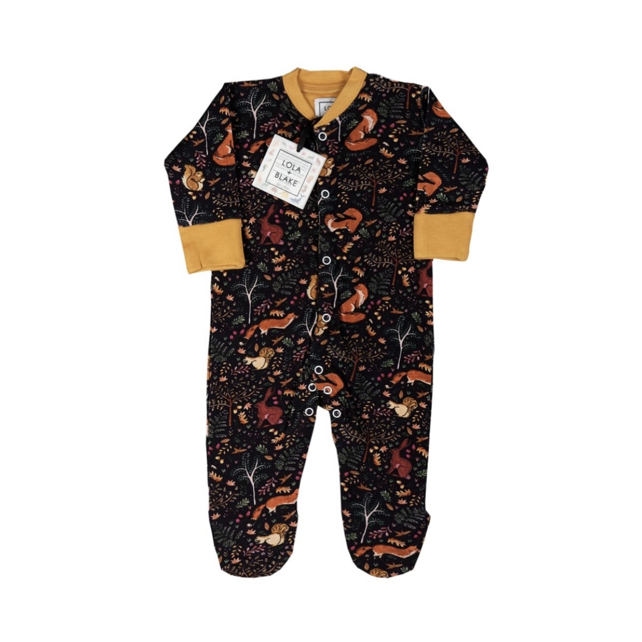 Lola + Blake Woodland Babygrow