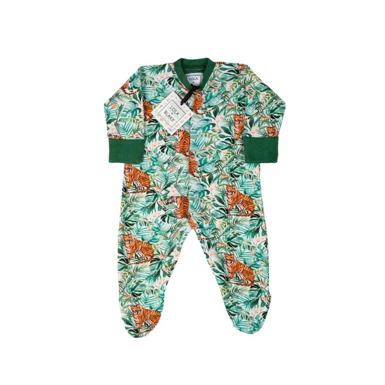 Lola + Blake Jungle Babygrow