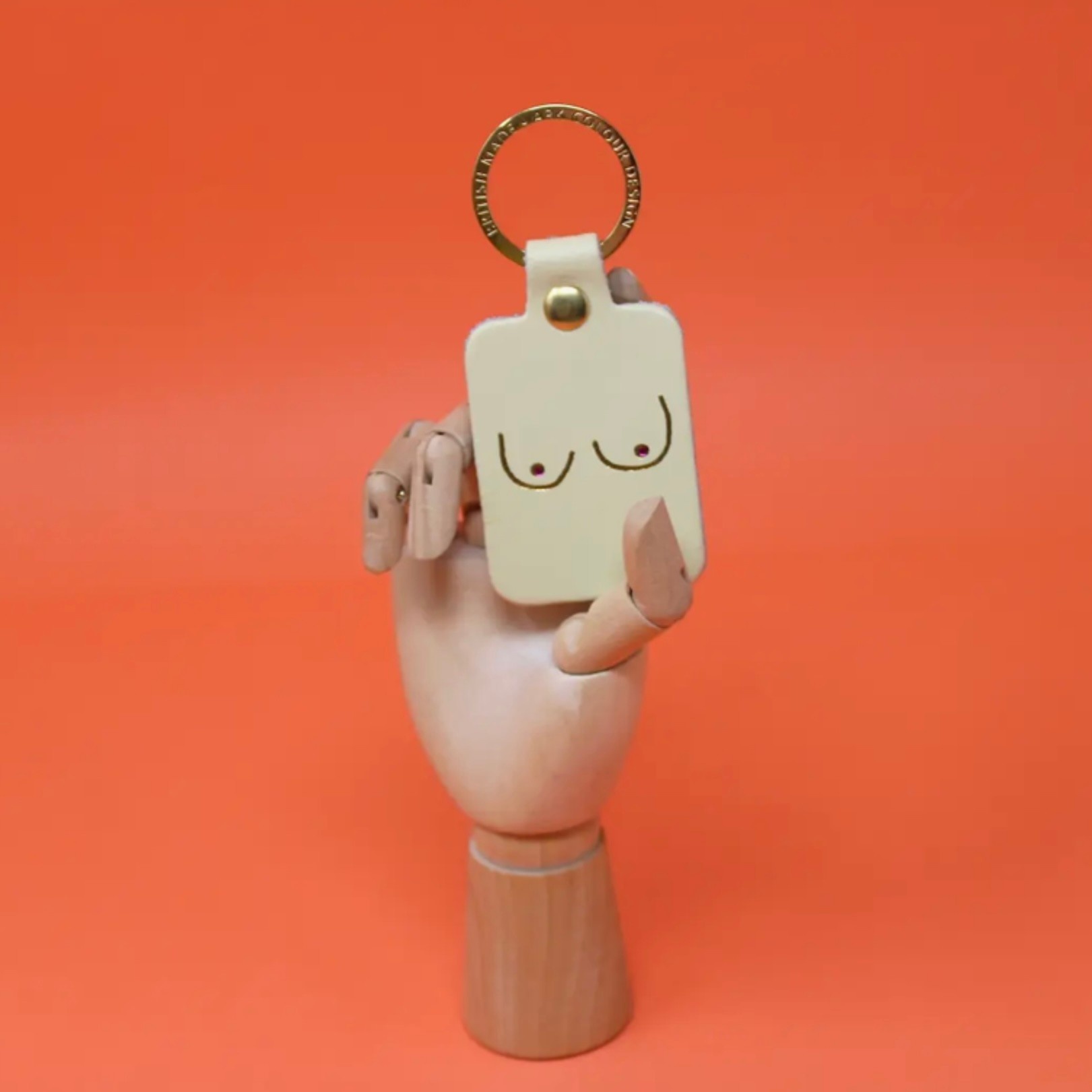 Boobs Keyring