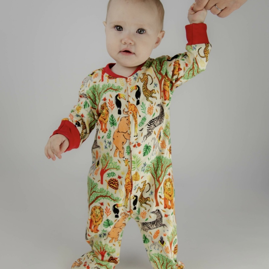 Lola + Blake Safari Babygrow