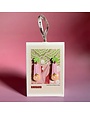 Westmount Art Botanical Earrings Rhubarb