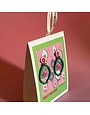 Westmount Art Botanical Earrings Sweet William