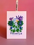Westmount Art Botanical Earrings Thistle