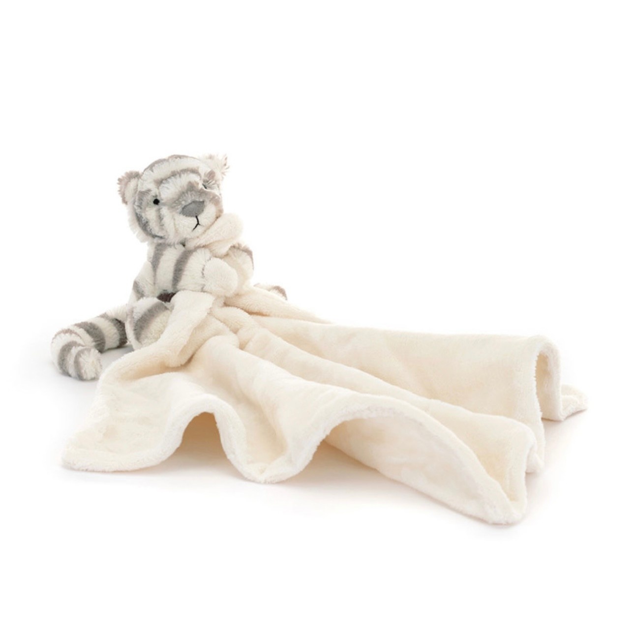 Jellycat Bashful Snow Tiger Soother