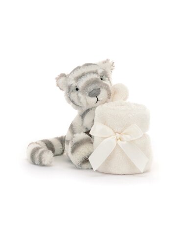 Jellycat Bashful Snow Tiger Soother