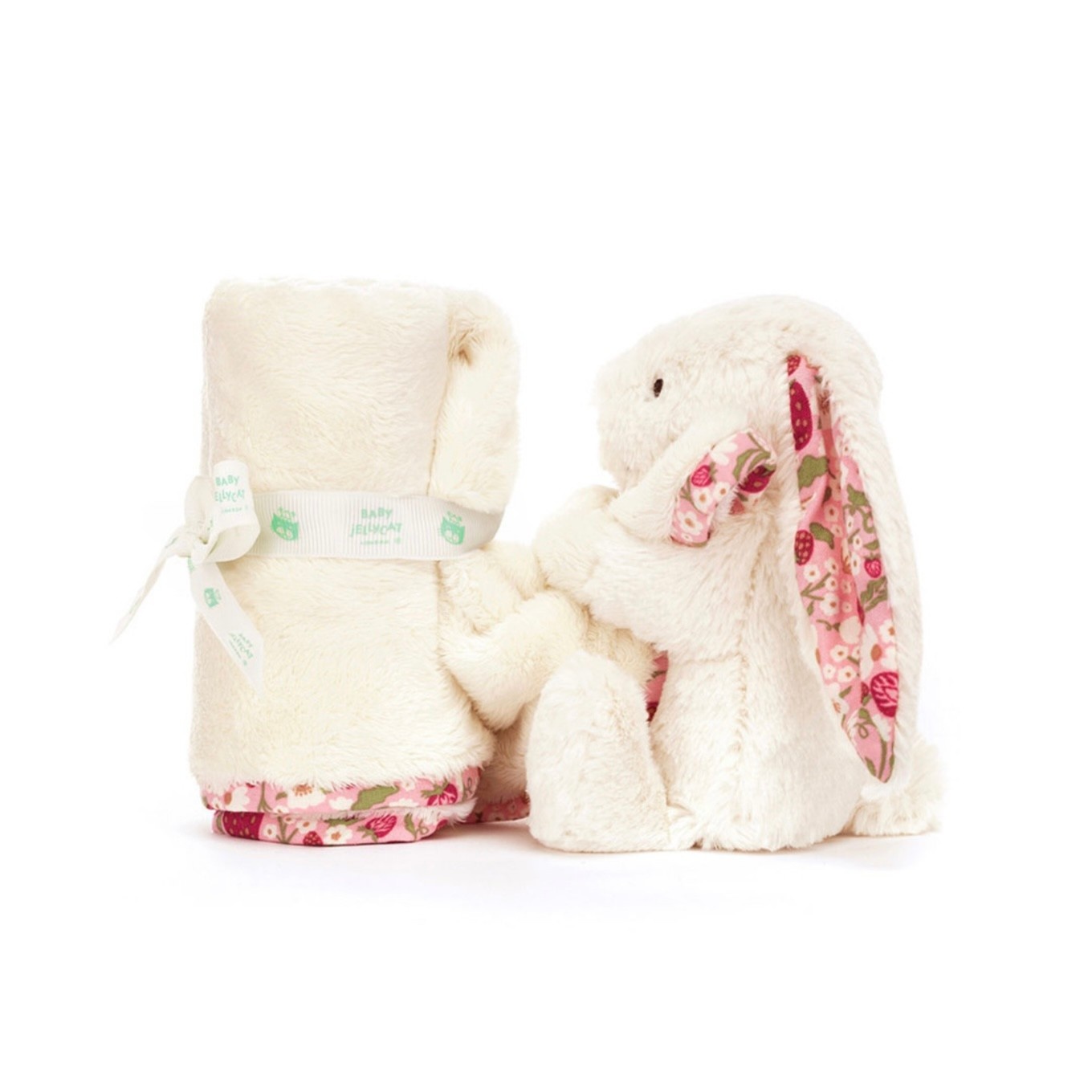 Jellycat Blossom Cream Bunny ‘Berry’ Soother