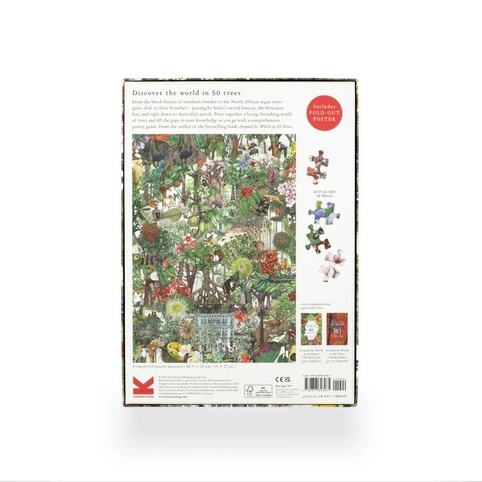 Laurence King Around The World 50 Trees Puzzle