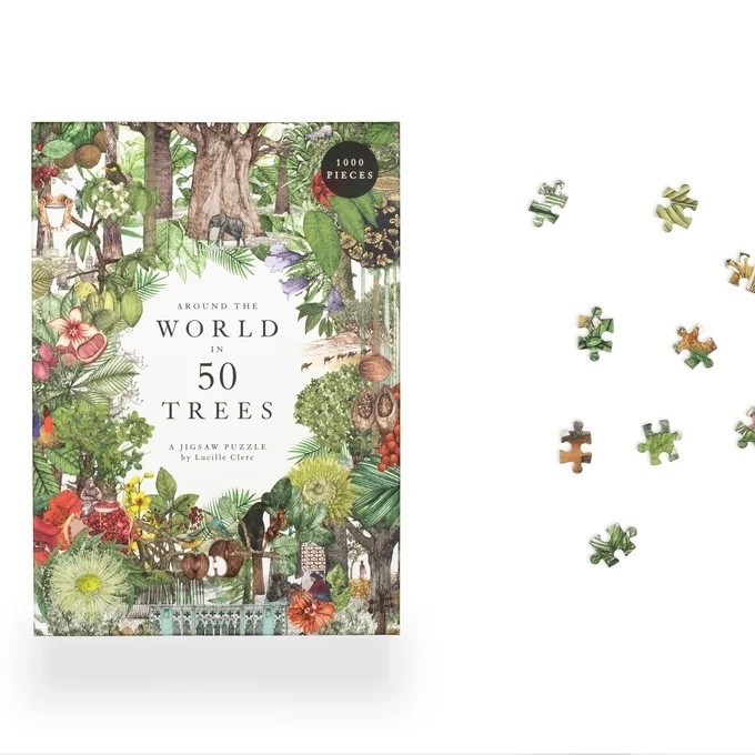 Laurence King Around The World 50 Trees Puzzle