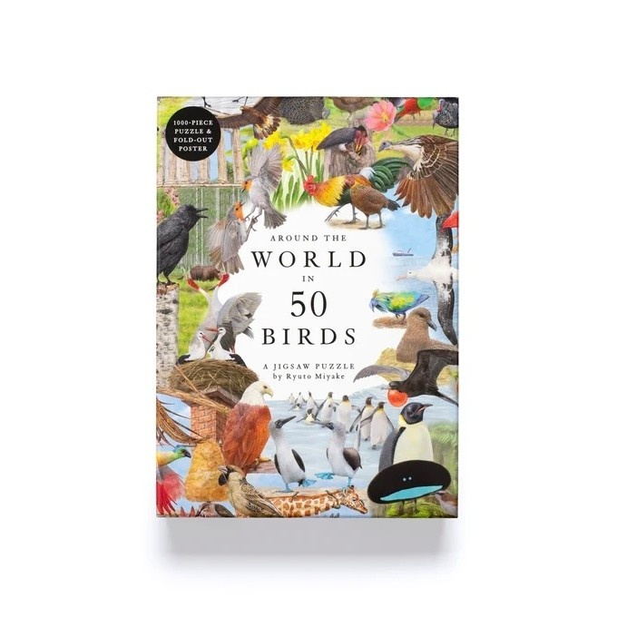 Laurence King Around the World In 50 Birds Puzzle