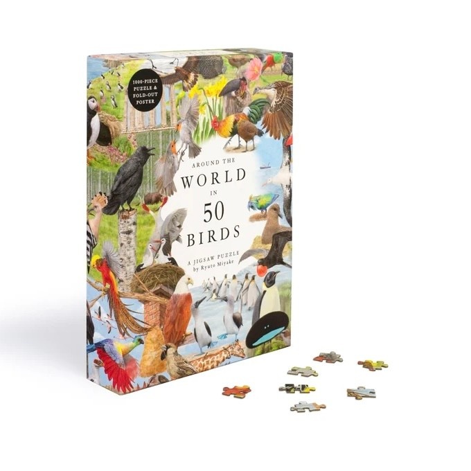 Laurence King Around the World In 50 Birds Puzzle