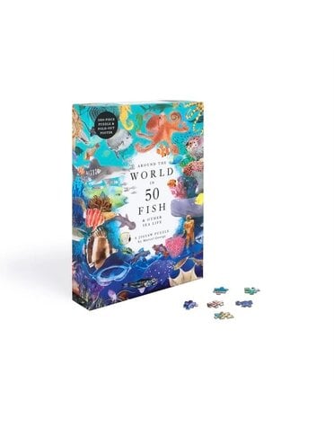 Laurence King Around The World 50 Fish Puzzle