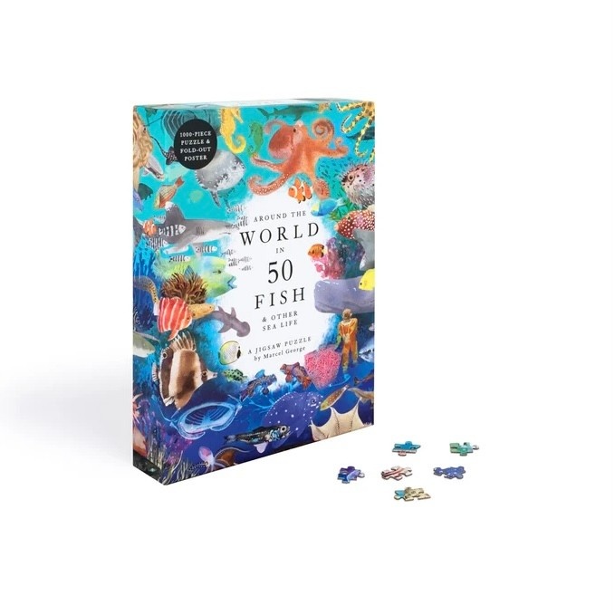 Laurence King Around The World 50 Fish Puzzle