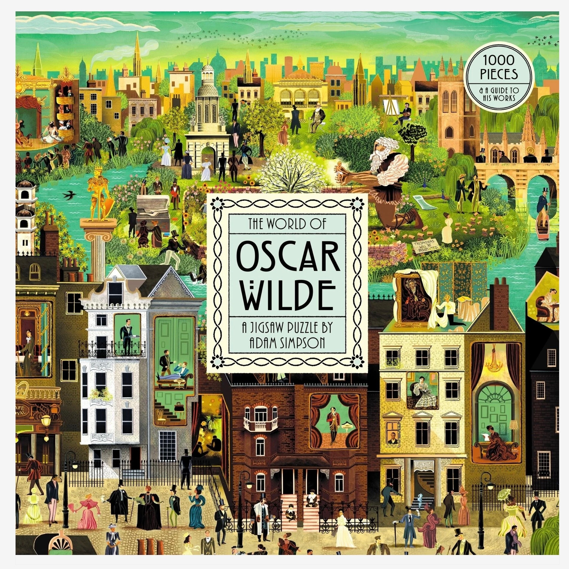Laurence King 1000 Piece Puzzle The World Of Oscar Wilde