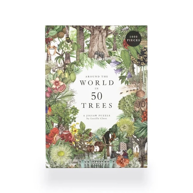 Laurence King Around The World 50 Trees Puzzle
