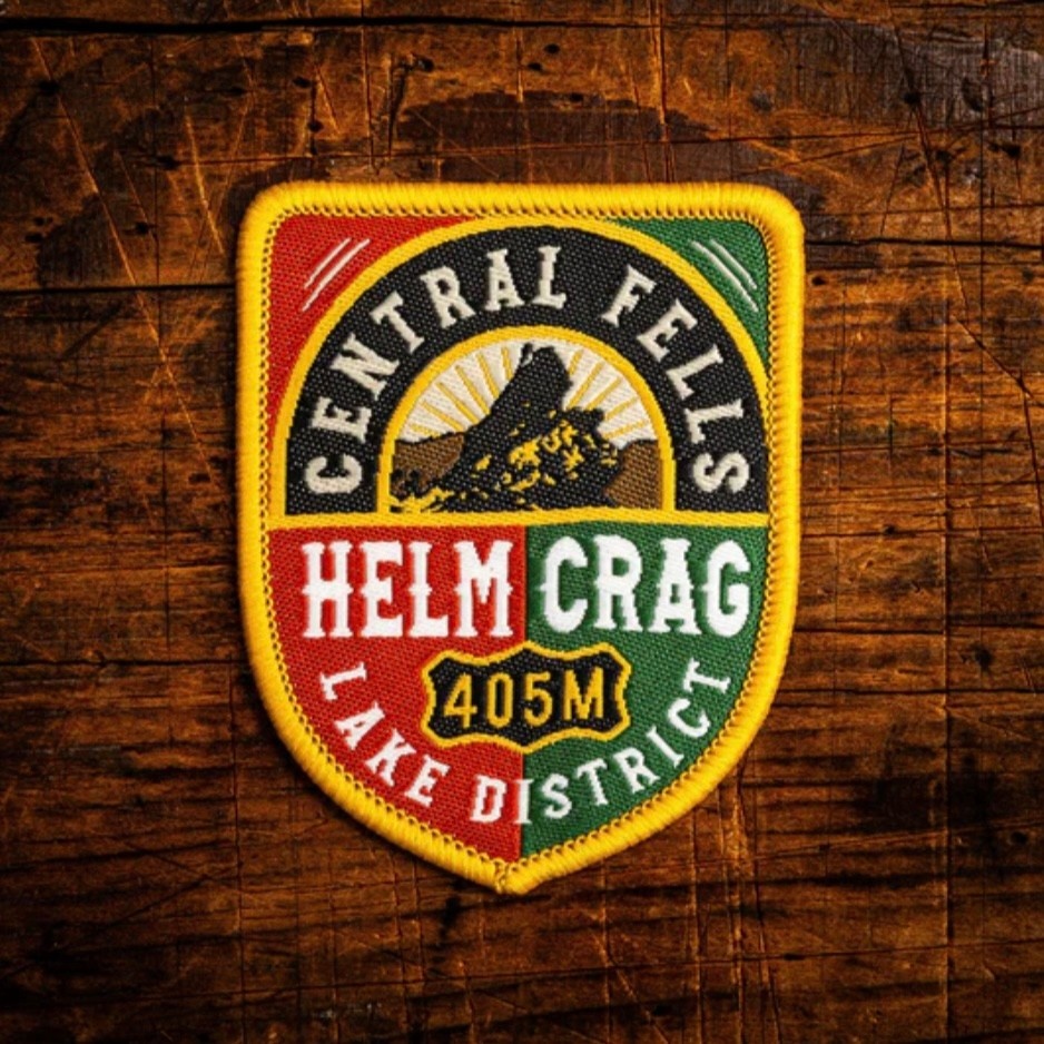 Iron on Patch Helm Crag