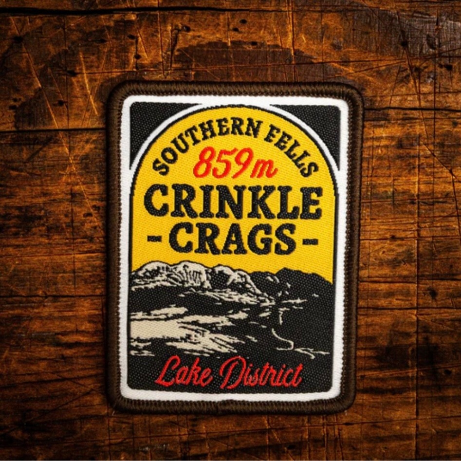 Iron on Patch Crinkle Crags