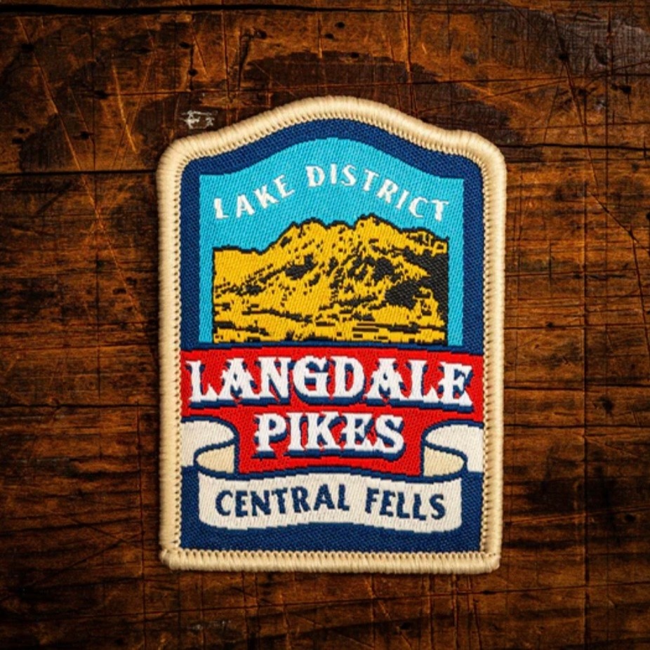 Iron on Patch Langdale Pikes
