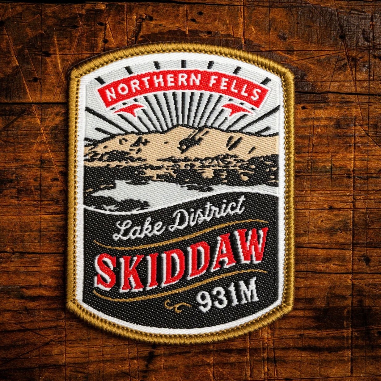 Iron on Patch Skiddaw