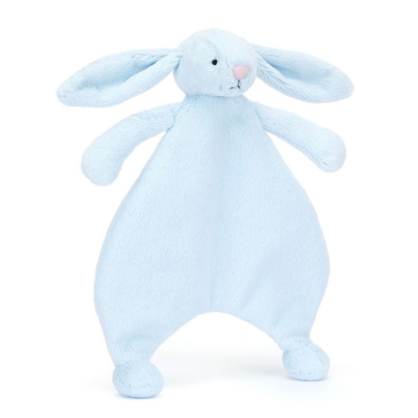 Jellycat Bashful Blue Bunny Comforter
