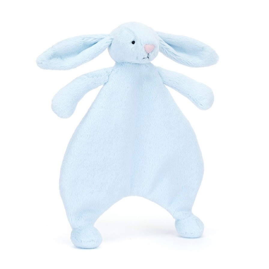 Jellycat Bashful Blue Bunny Comforter