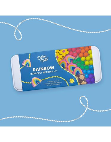Cotton Twist Rainbow Bracelet Bead Kit