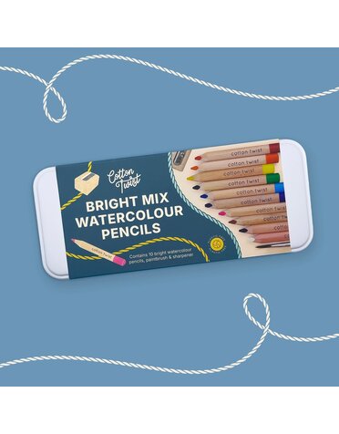 Cotton Twist Jumbo Watercolour Pencils Tin