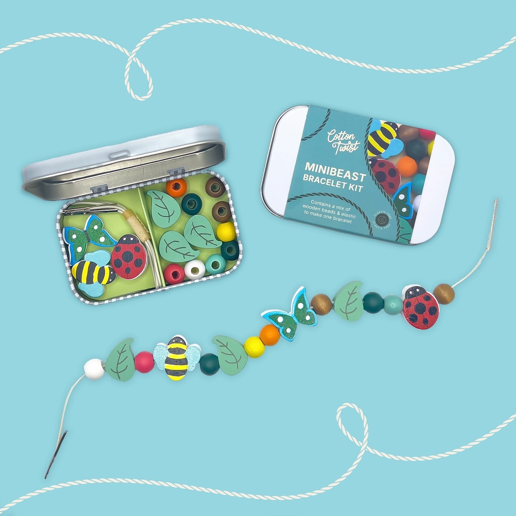 Cotton Twist Minibeast Bracelet Gift Kit