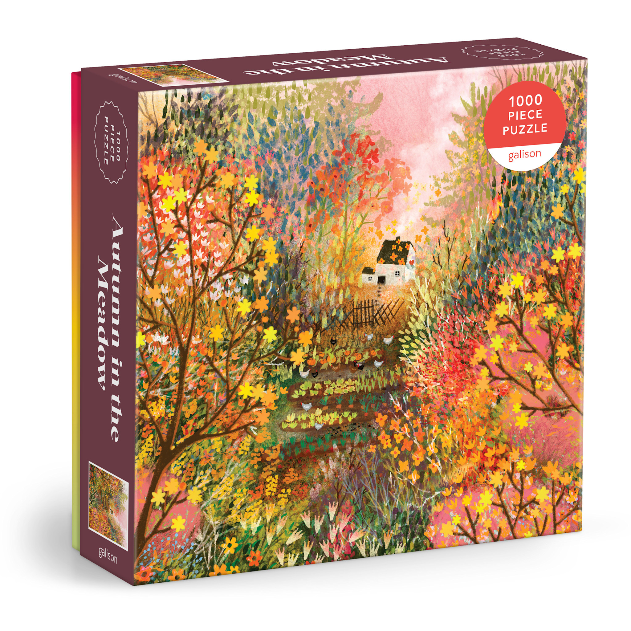 Galison 1000 Piece Puzzle Autumn In The Meadow