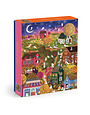 Galison 1000 Piece Foil Puzzle Spooky Village