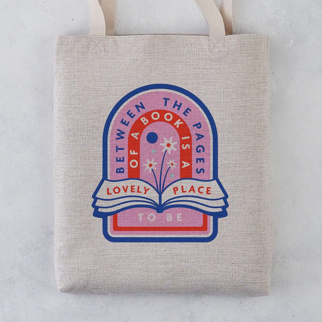Bookishly Tote Bag Between The Pages