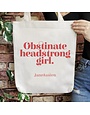Bookishly Tote Bag Headstrong Girl
