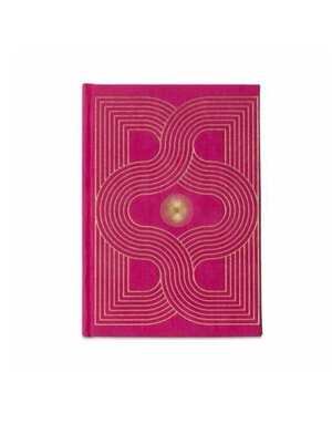Designworks Ink Fuchsia Radiant Suede Notebook