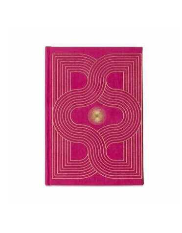 Designworks Ink Fuchsia Radiant Suede Notebook