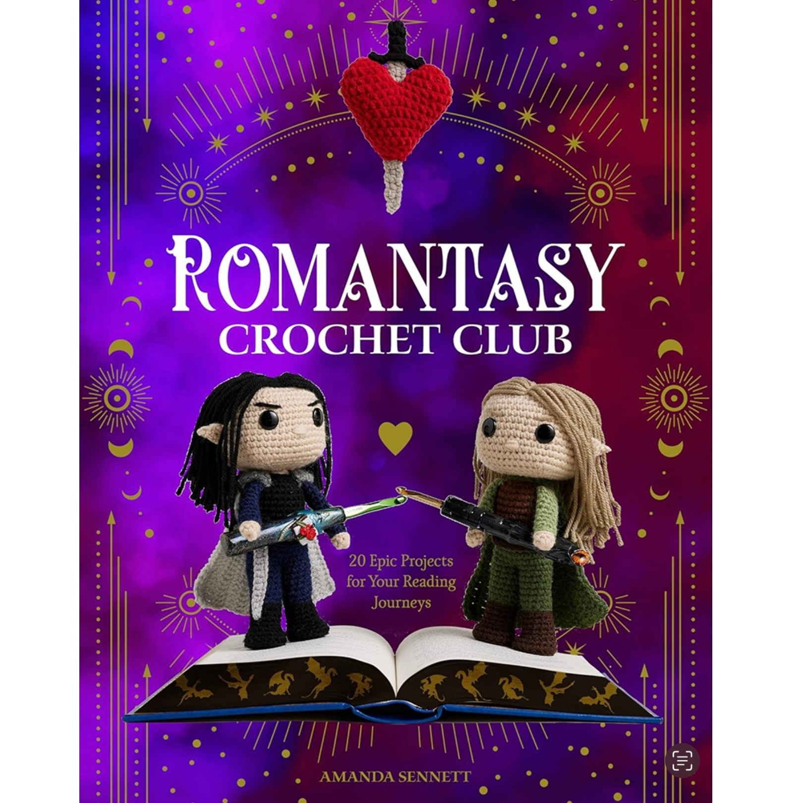 Search Press Romantasy Crochet Club