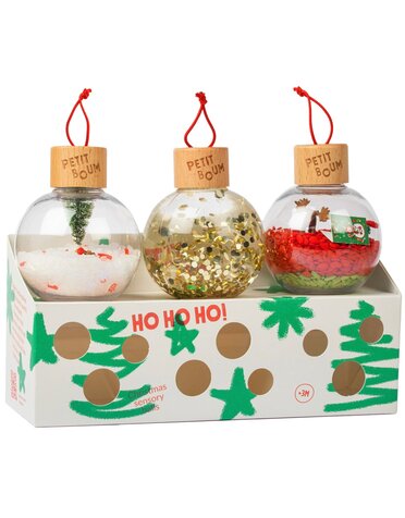 Petit Boum Christmas Sensory Baubles DIS