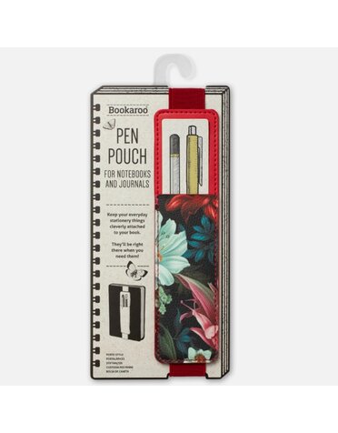 IF Creations Pen Pouch Dark Floral